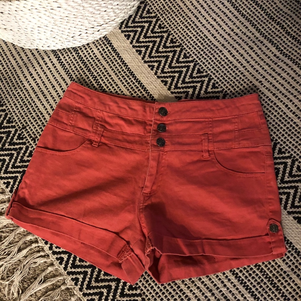 High waisted shorts